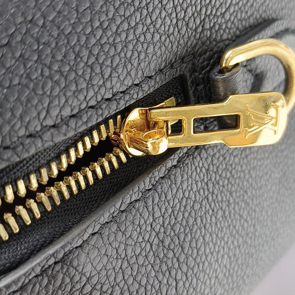 SPEEDY 25 Monogram Calfskin Black
