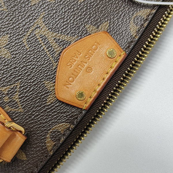 TURENNE Monogram Coated Canvas Brown