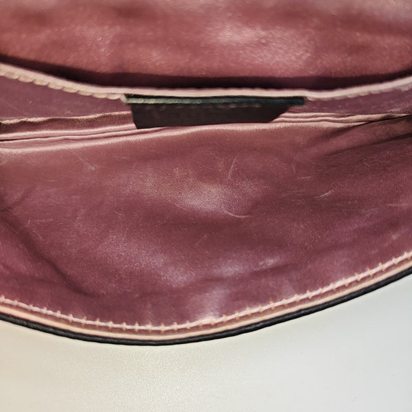 Fabric Top Handle Bag Black