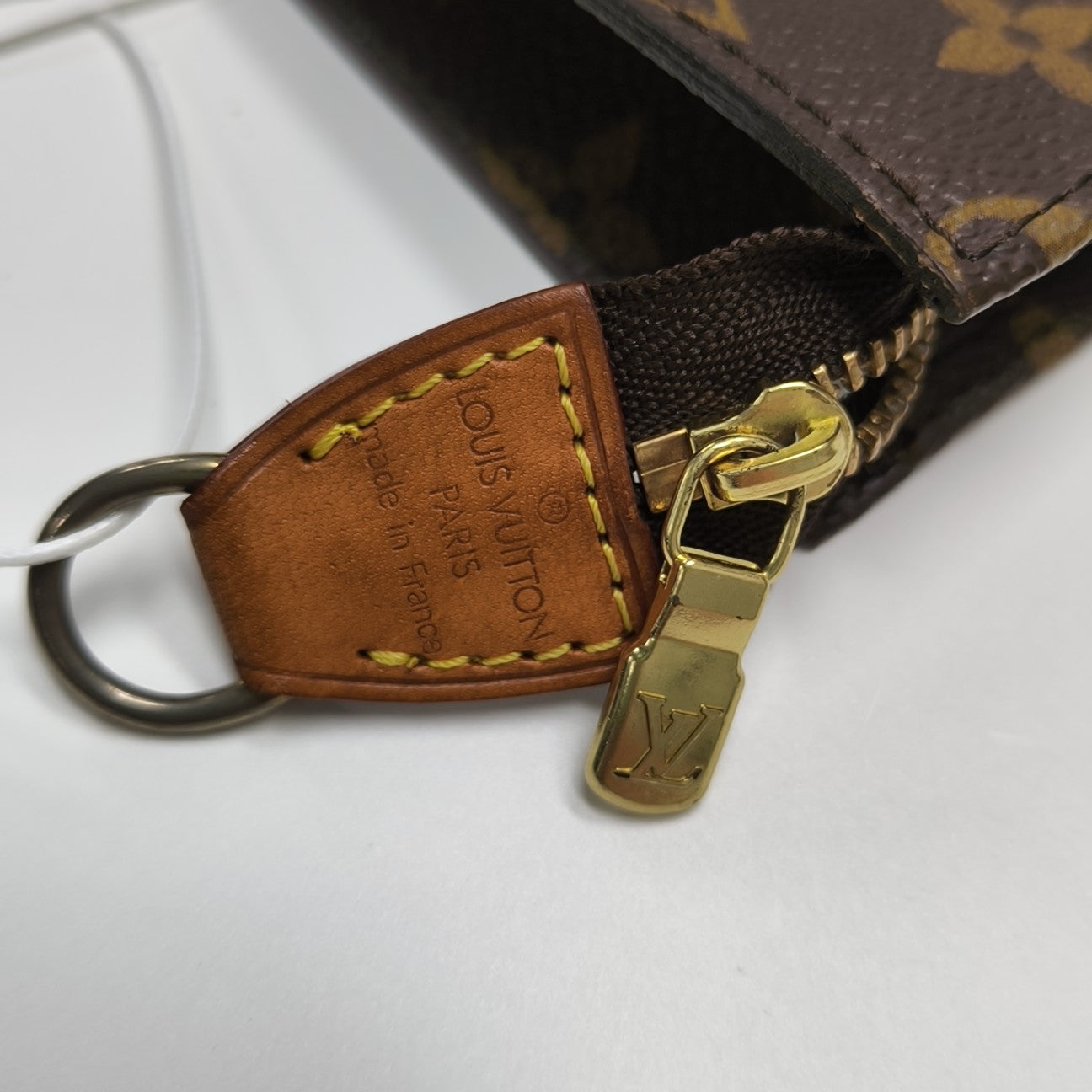 BUCKET Monogram Coated Canvas Brown