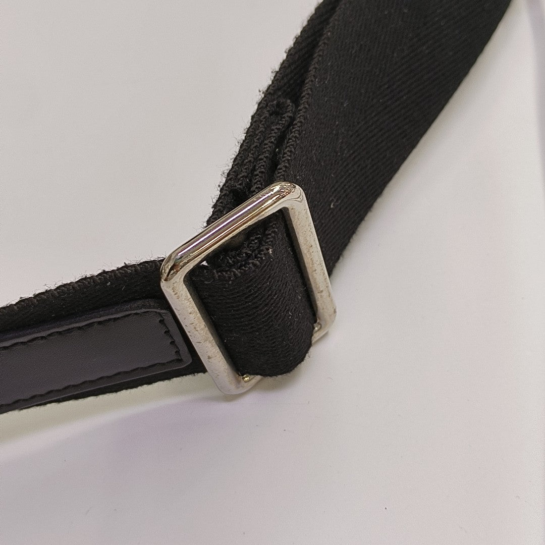 MICK Damier Graphite Coated Canvas Gray