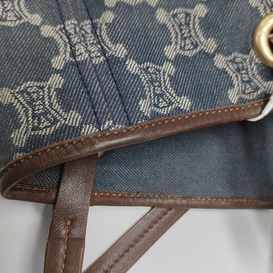Fabric Tote Bag Blue