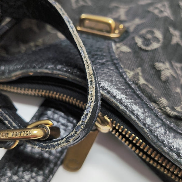 SOLAR Monogram Denim Black