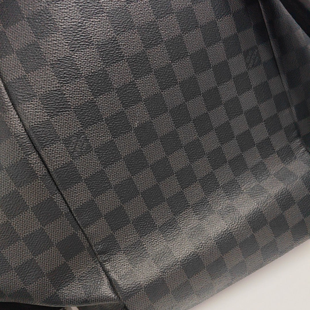 ZACK Damier Graphite Coated Canvas Gray