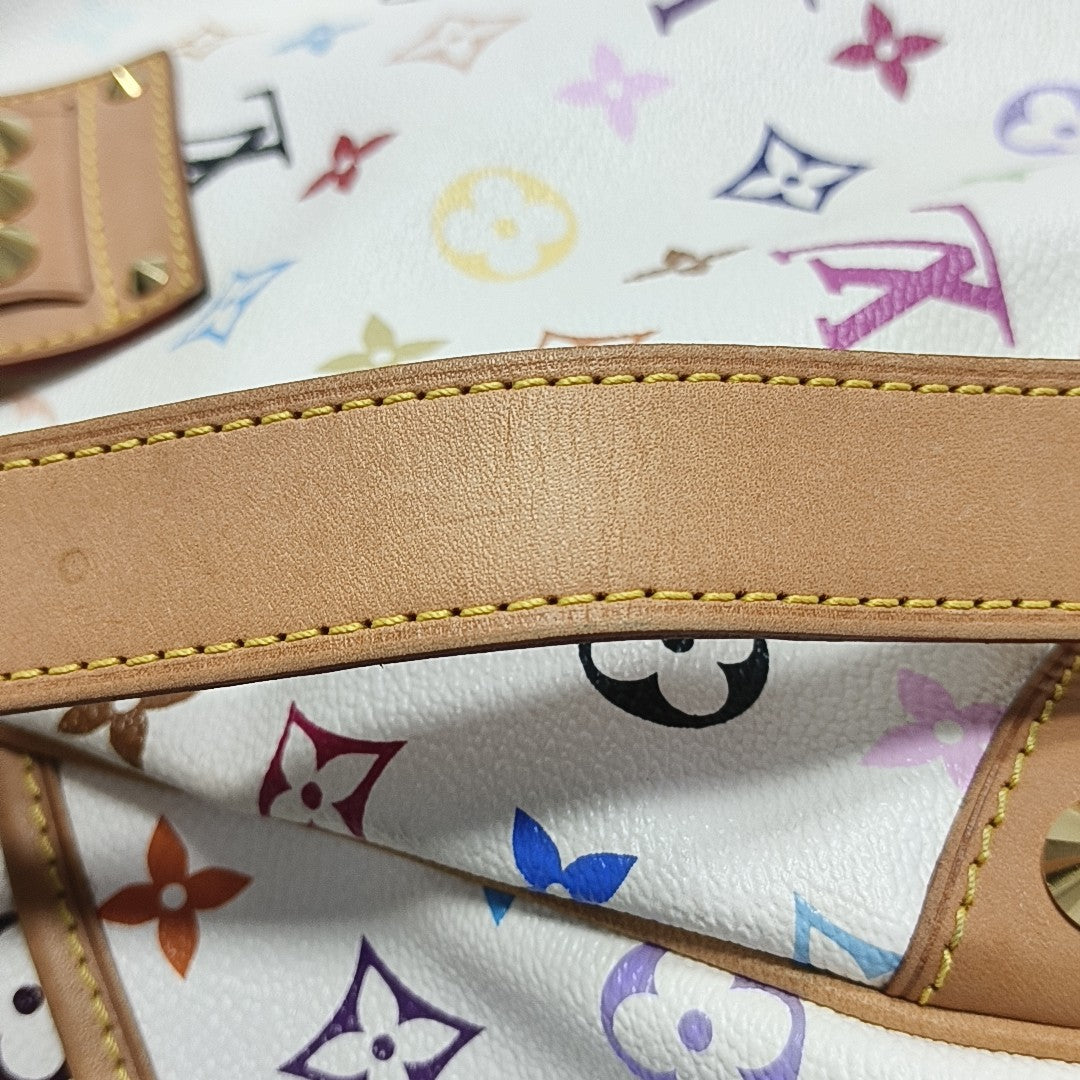 LV × TM CHRISSIE Monogram Coated Canvas White