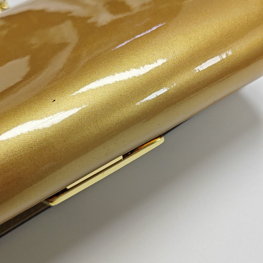 LOUISE Patent Leather Gold