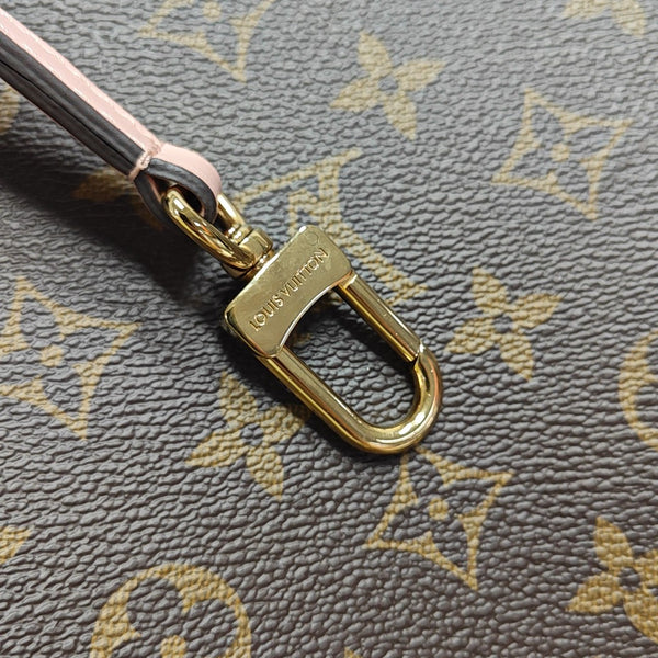 NÉONOÉ MM Monogram Coated Canvas Brown
