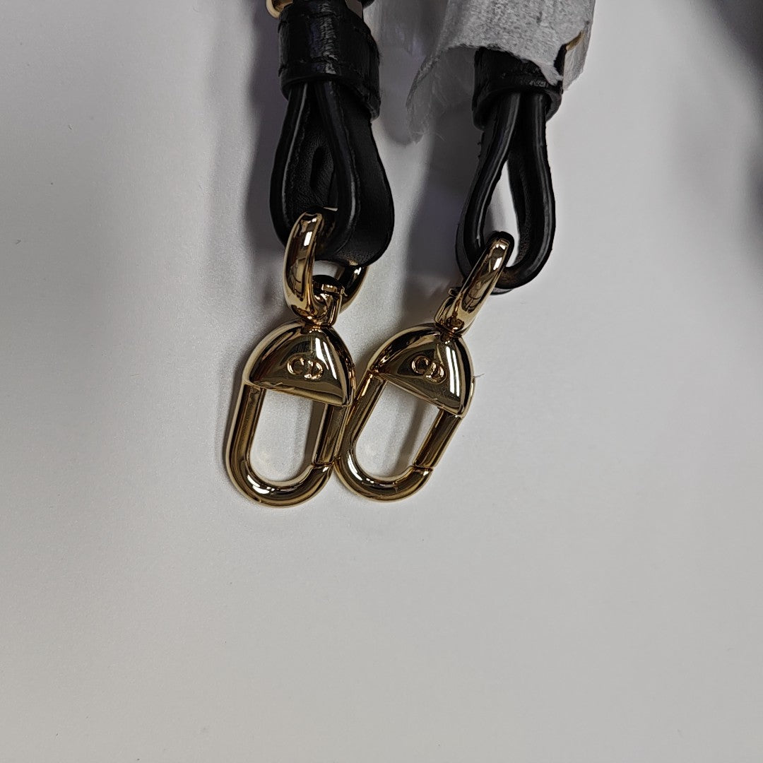 Lady Dior Small Cannage Lambskin Black