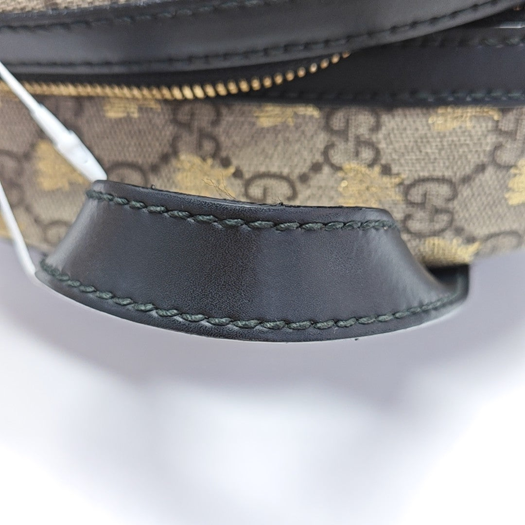 Eden Monogram Coated Canvas Beige