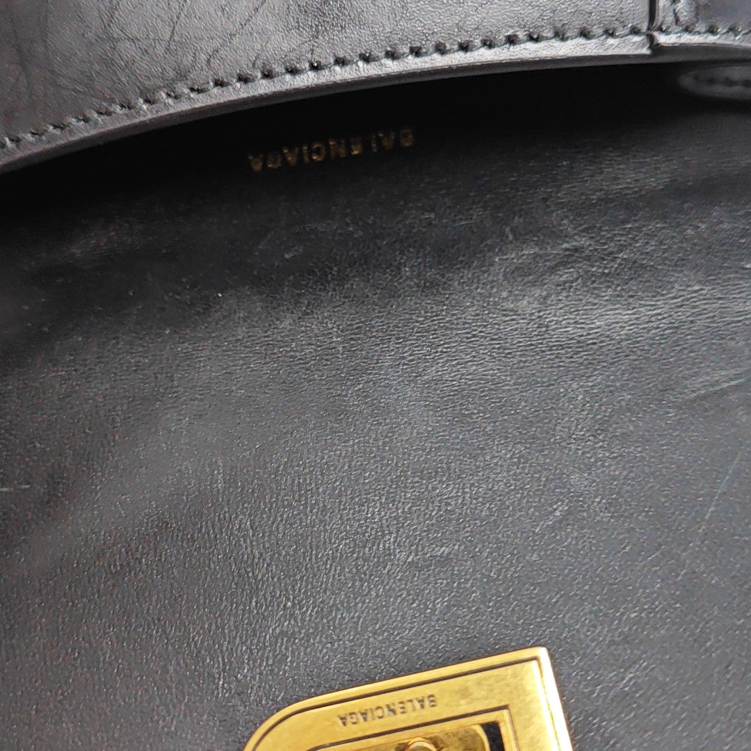 Hourglass XS Calfskin Black