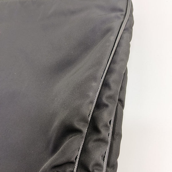 Bolso bandolera de nailon, nailon negro