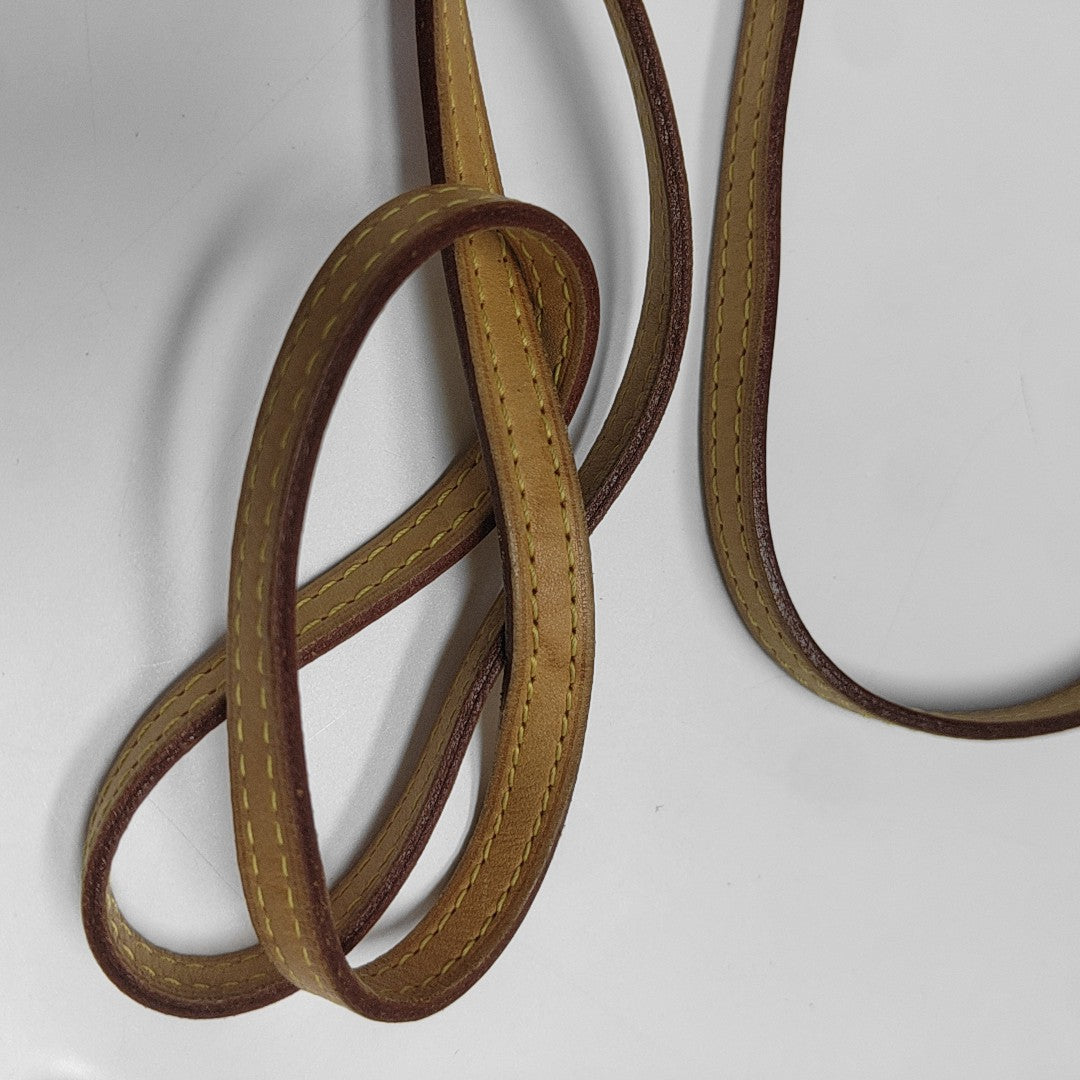 ALMA BB Monogram Coated Canvas Brown