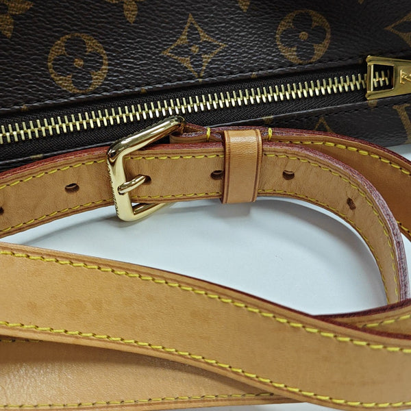 BUMBAG Monogram Coated Canvas Brown