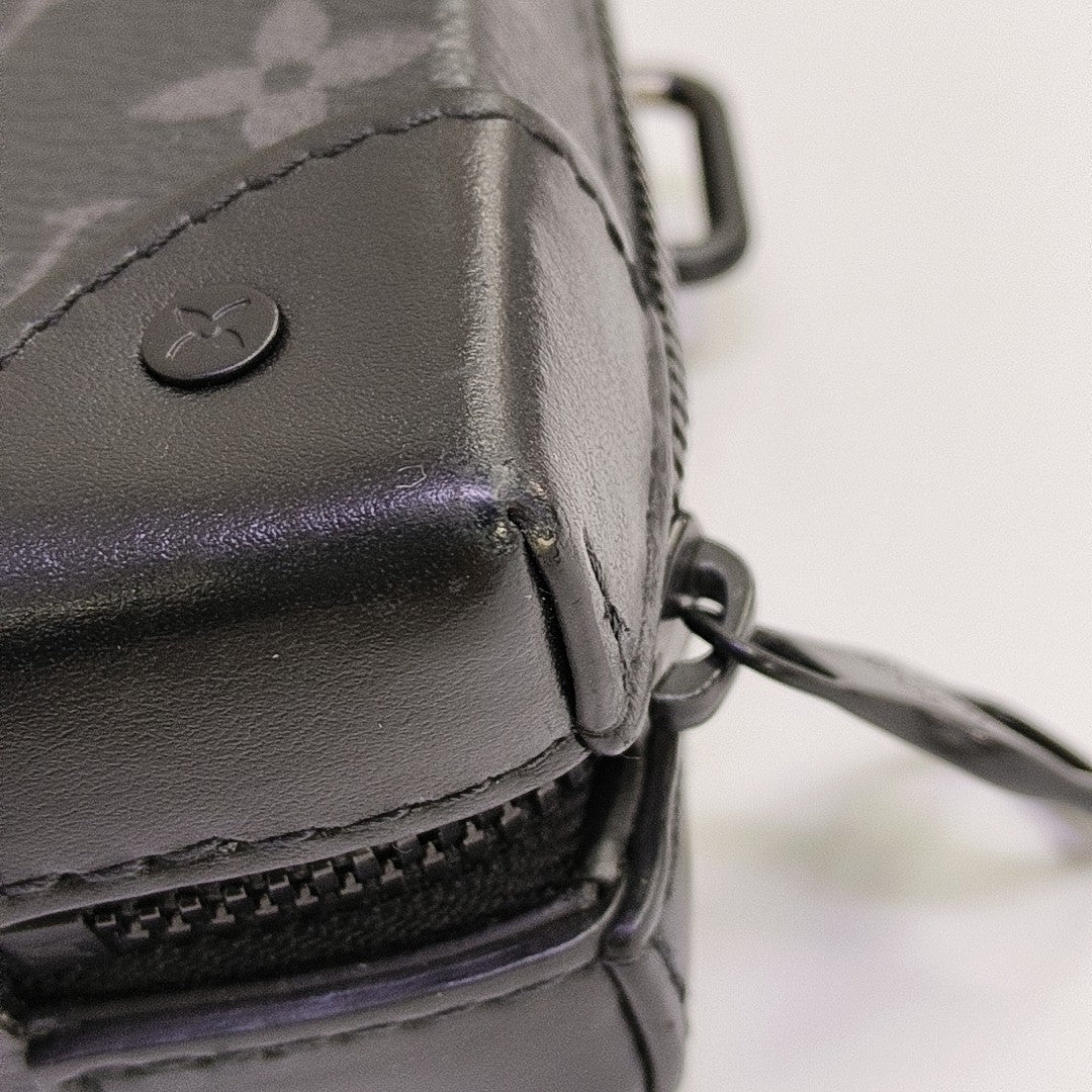 WALLET TRUNK Monogram Coated Canvas Gray
