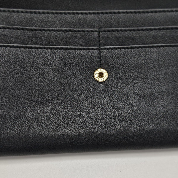 Calfskin Wallet Black