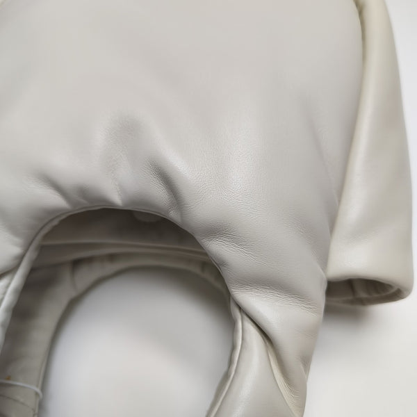 Lambskin Shoulder Bag White