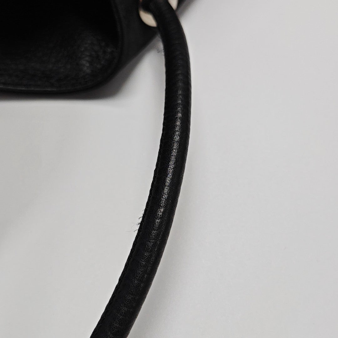 Monogram Canvas Tote Bag Black