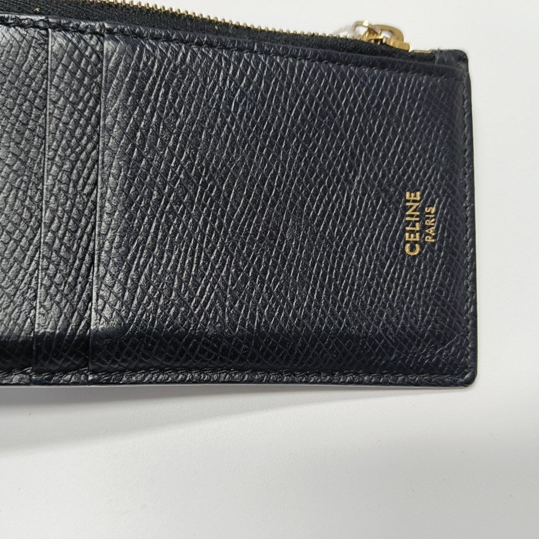Calfskin Card Holder Black