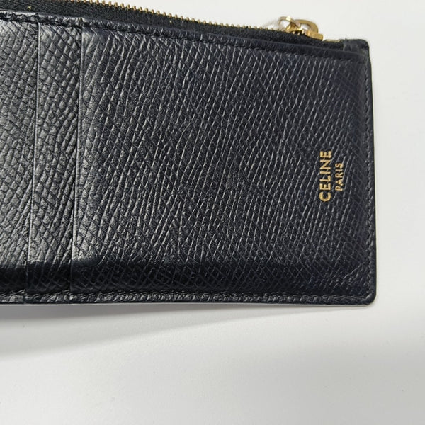 Calfskin Card Holder Black