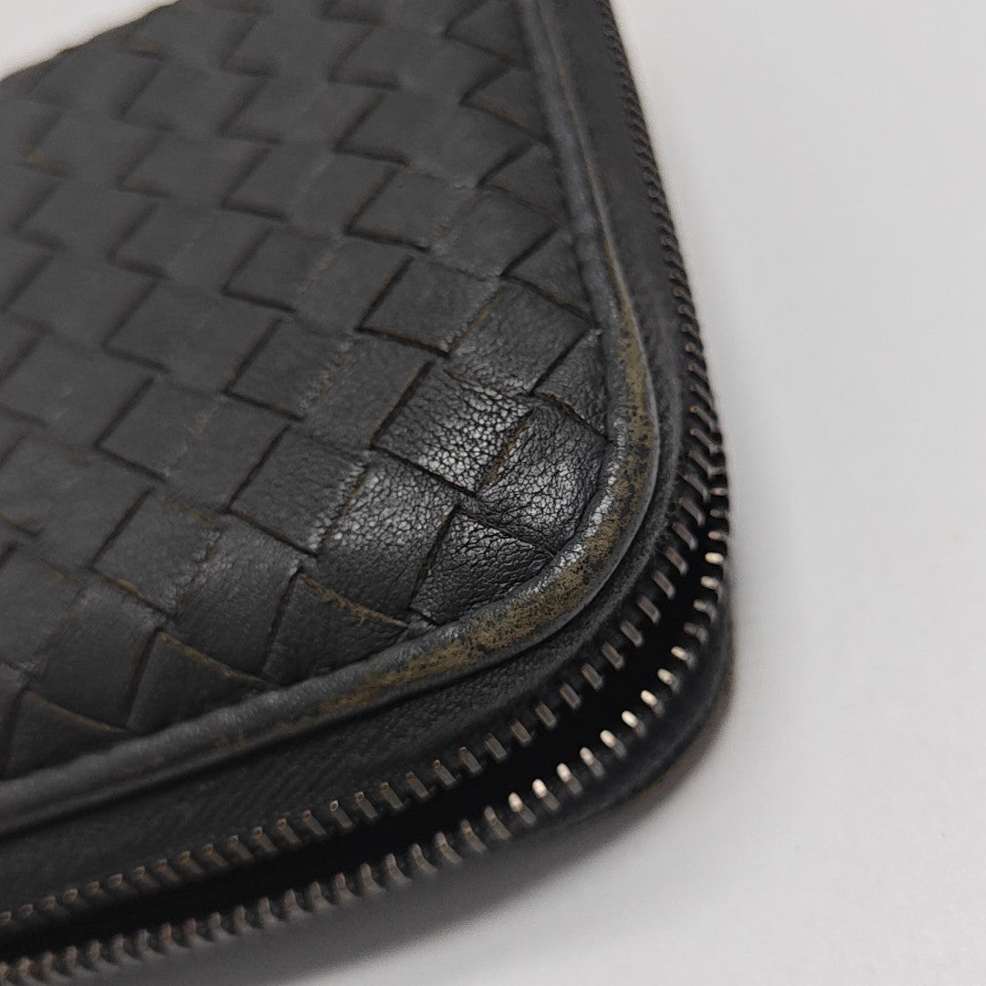 Calfskin Wallet Gray
