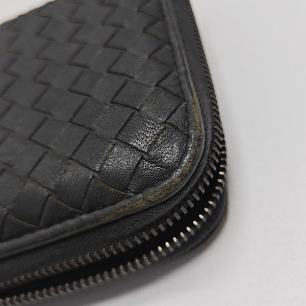 Calfskin Wallet Gray