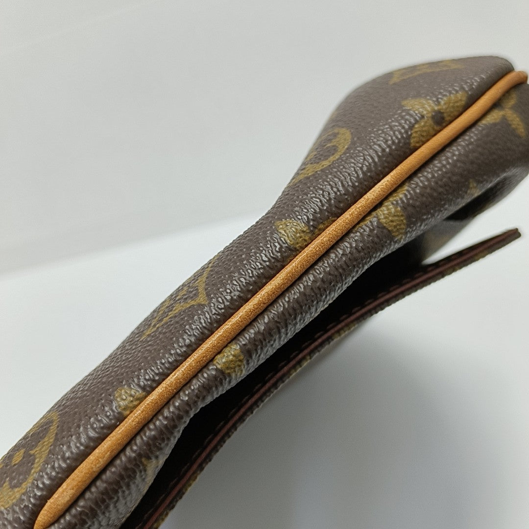 MUSETTE TANGO Monogram Coated Canvas Brown