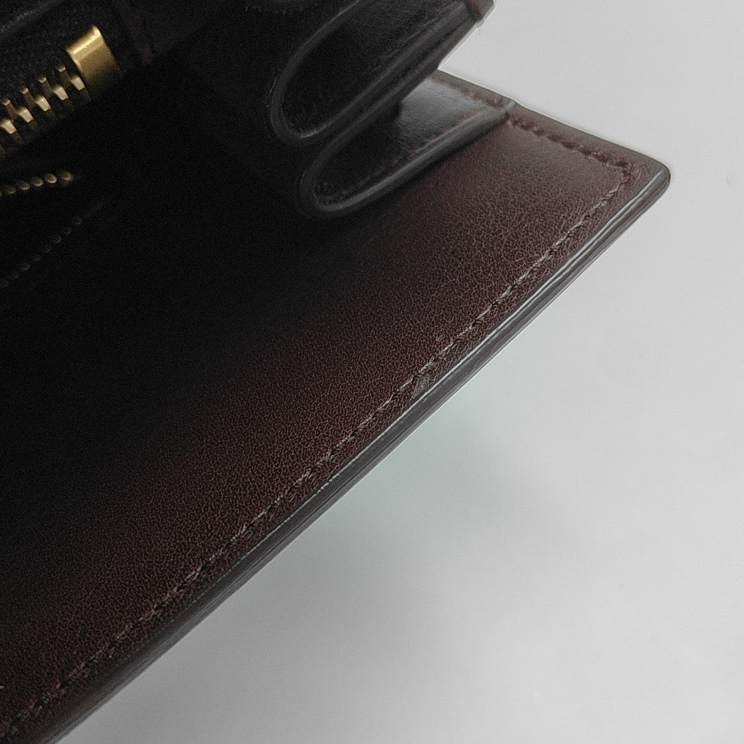 SAC DE JOUR Small Calfskin Red