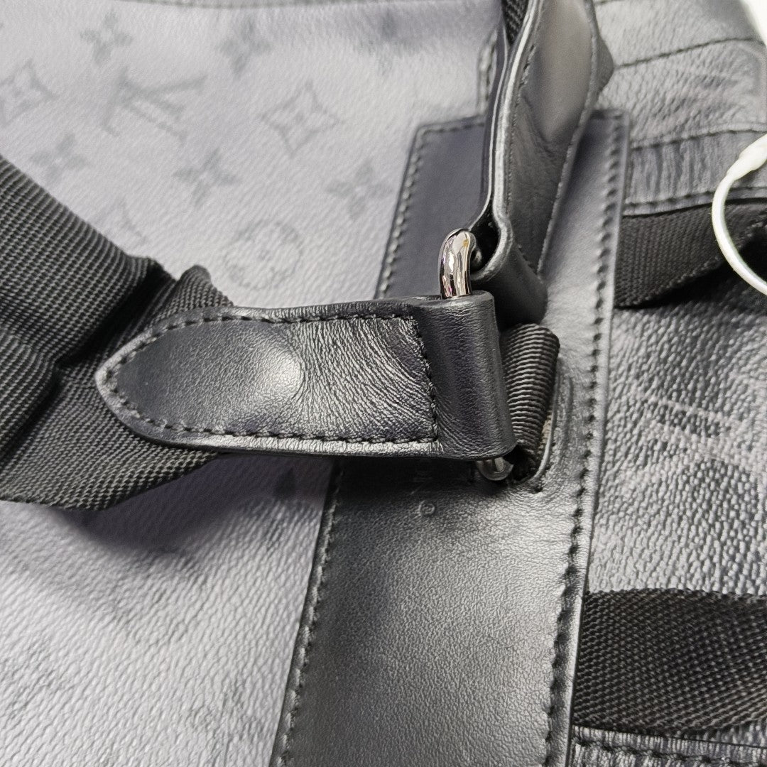CHRISTOPHER Damier Graphite Coated Canvas Gray