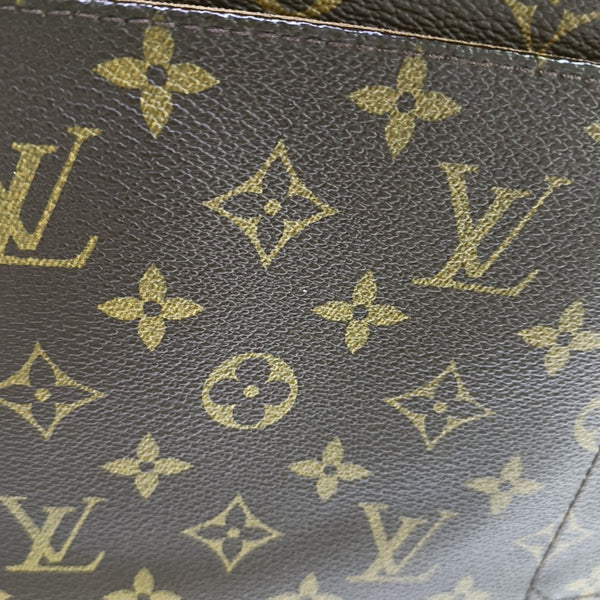 ICARE Monogram Coated Canvas Brown