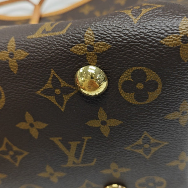 CARRYALL PM Monogram Coated Canvas Brown