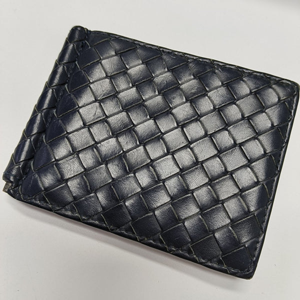 Calfskin Card Holder Blue