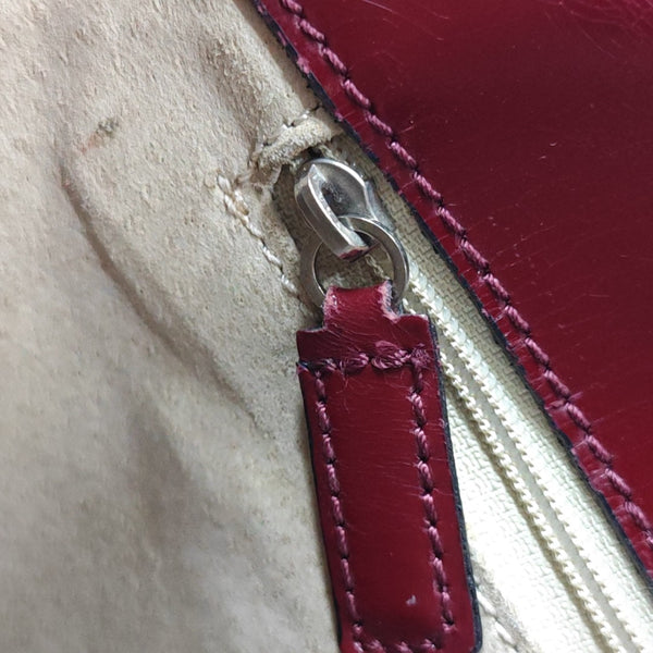 Coated Canvas Tote Bag Beige
