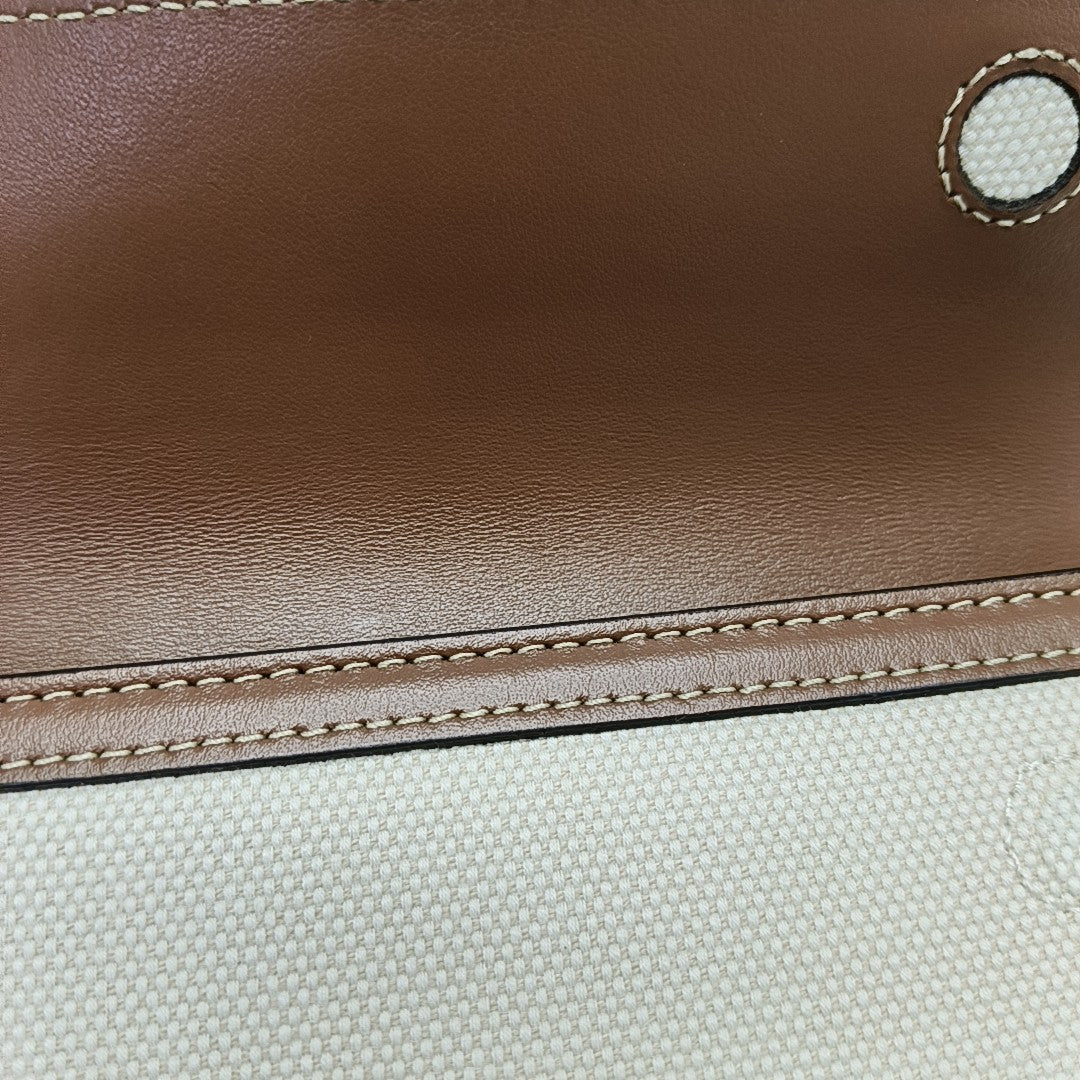 Title Mini Calfskin Brown