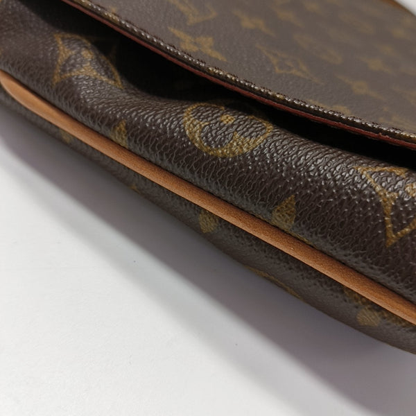 MUSETTE TANGO Monogram Coated Canvas Brown