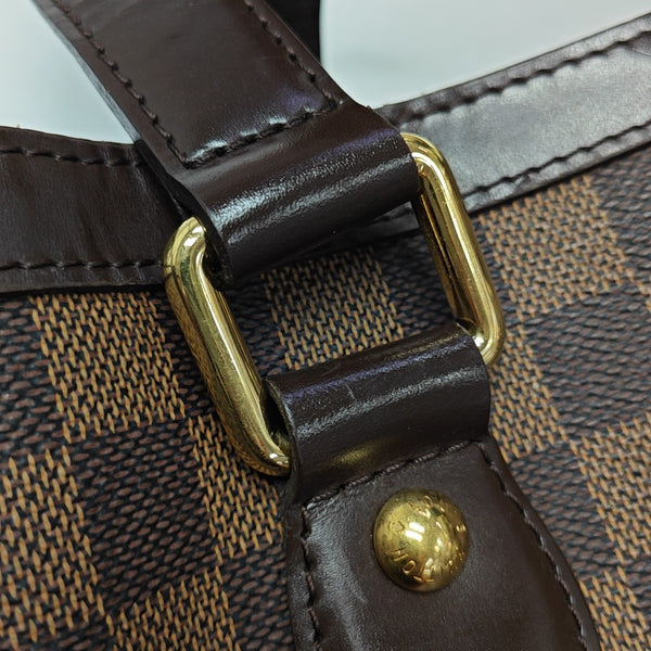 HAMPSTEAD PM Damier Ebene Coated Canvas Brown