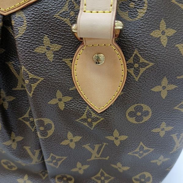 PALERMO PM Monogram Coated Canvas Brown
