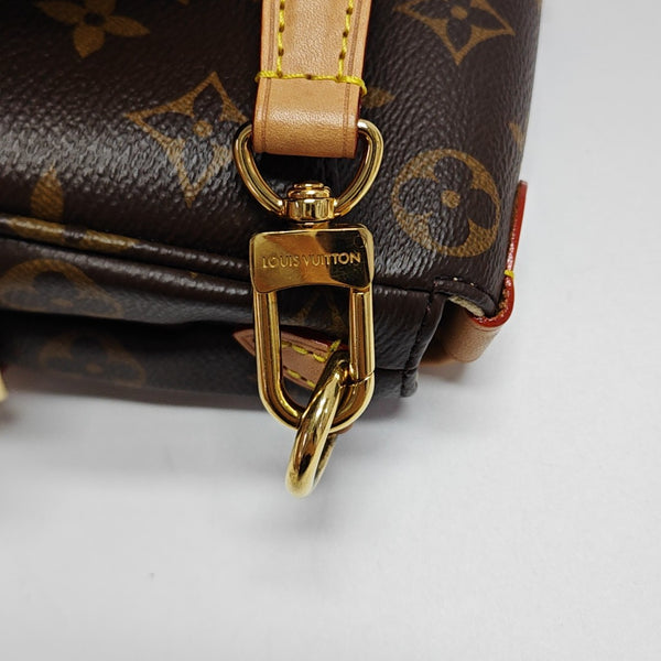 SAUMUR BB Monogram Coated Canvas Brown