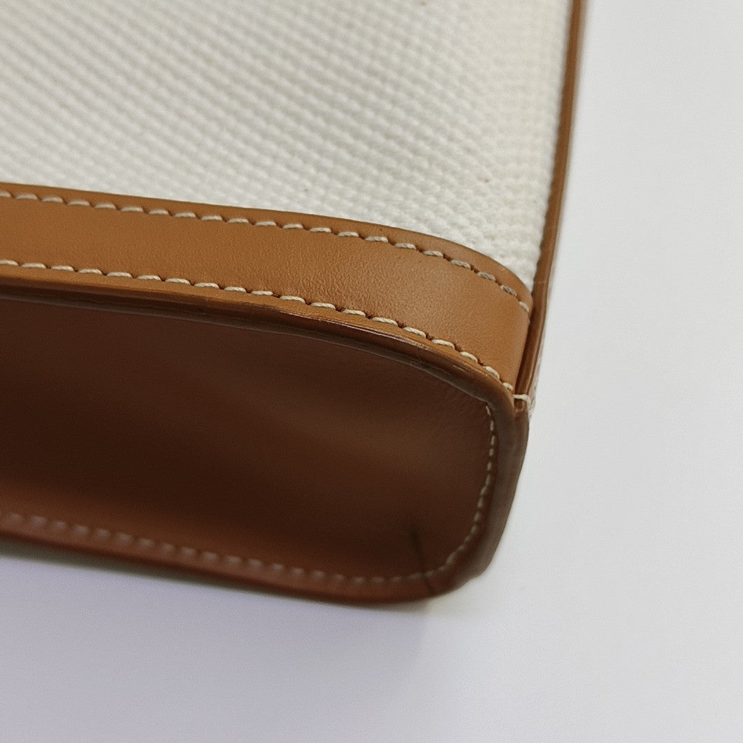 CABAS CELINE Mini Canvas White