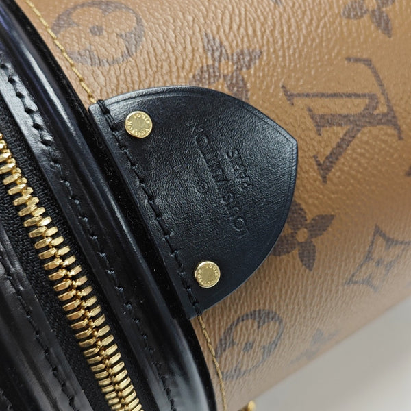 CANNES PM Monogram Coated Canvas Brown
