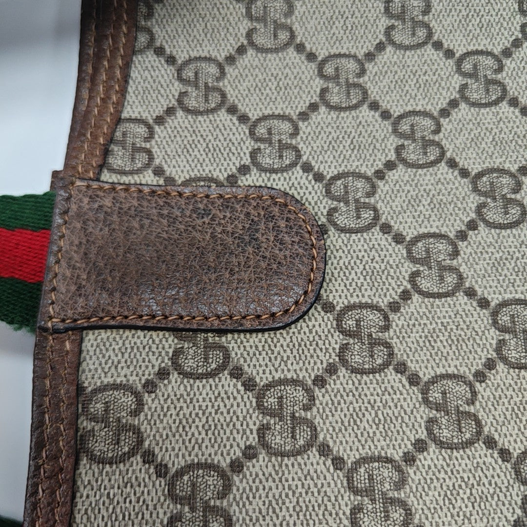 GG Supreme Monogram Coated Canvas Beige