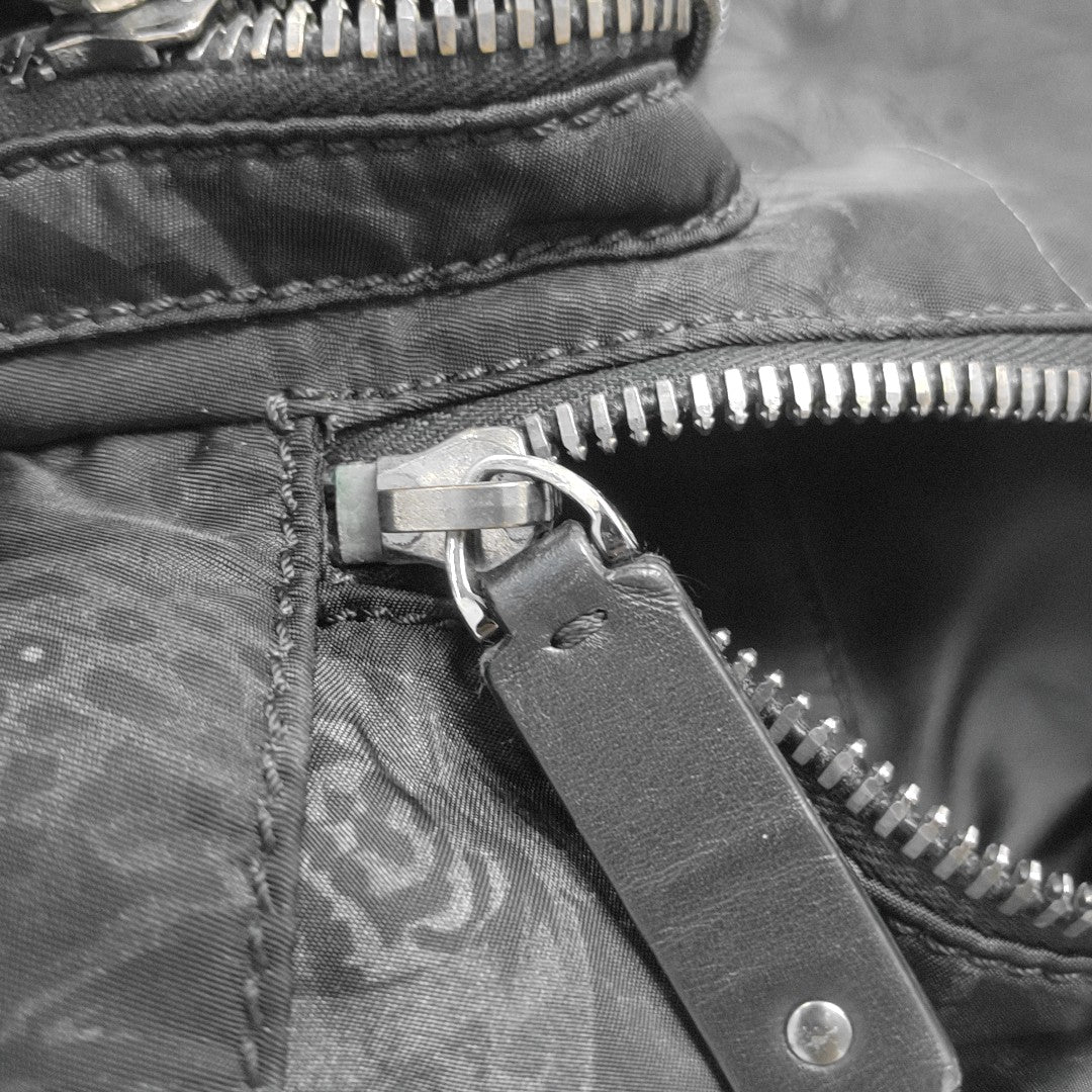 Nylon Backpack Black
