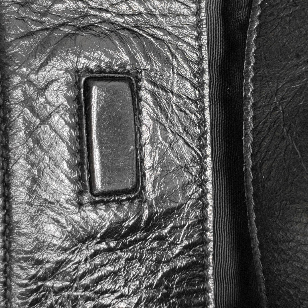 NIKI Quilted Calfskin Gray