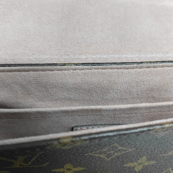 LOCKY BB Monogram Coated Canvas Pink