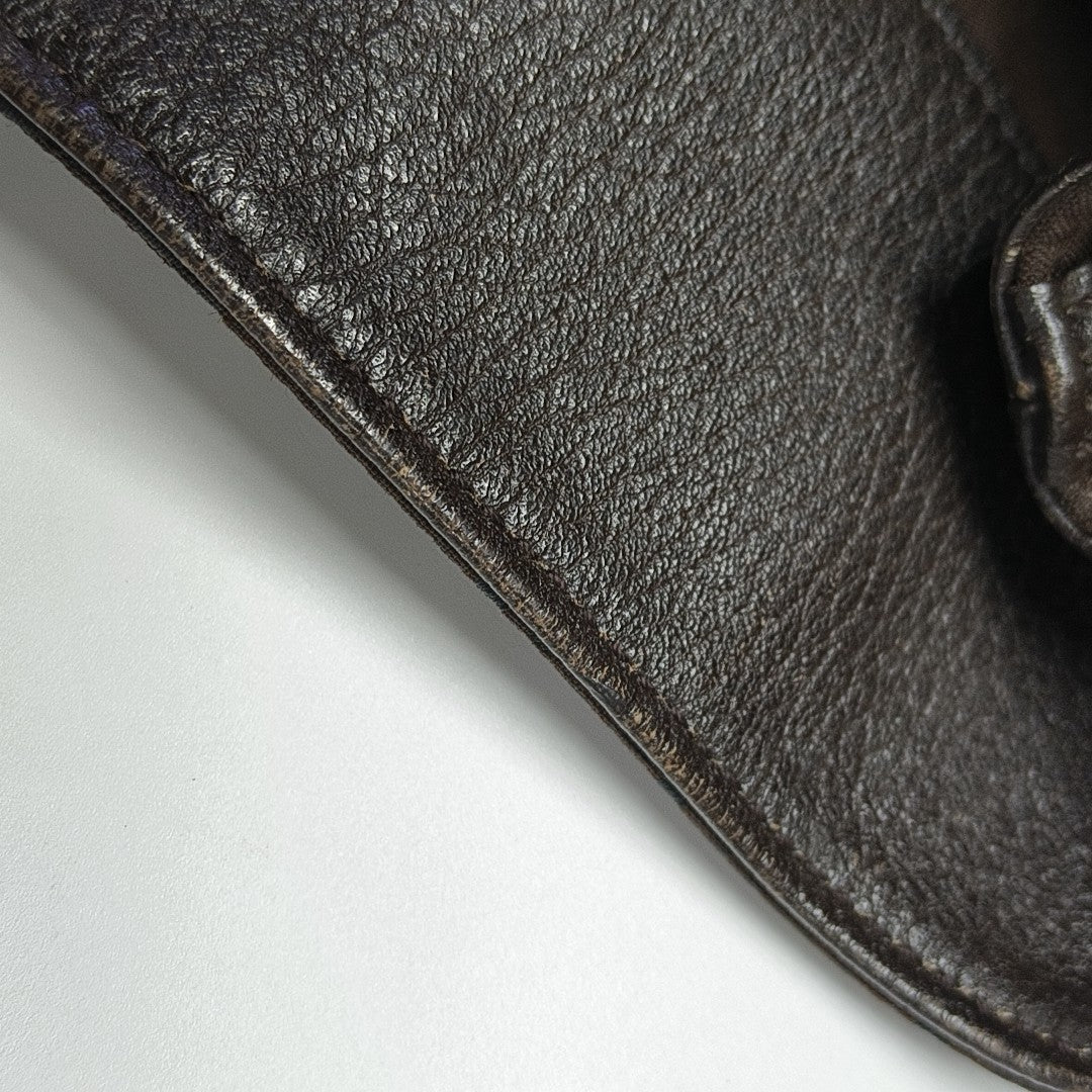 Monogram Canvas Tote Bag Brown