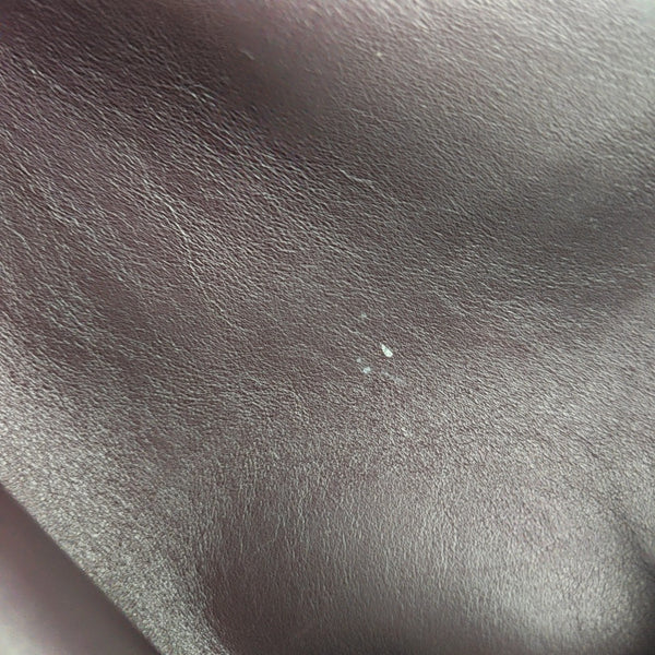 The Triangle Calfskin Purple