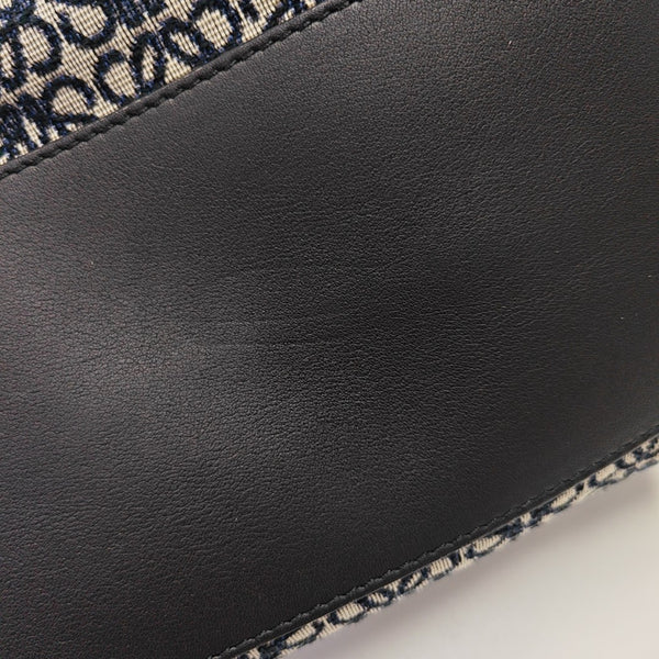 Monogram Canvas Top Handle Bag Blue