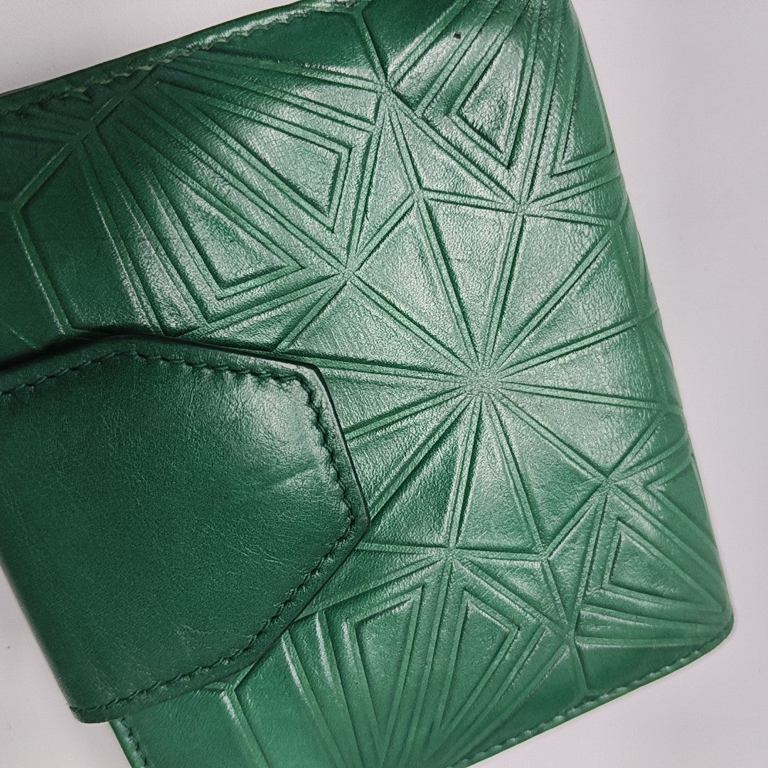 Calfskin Wallet Green