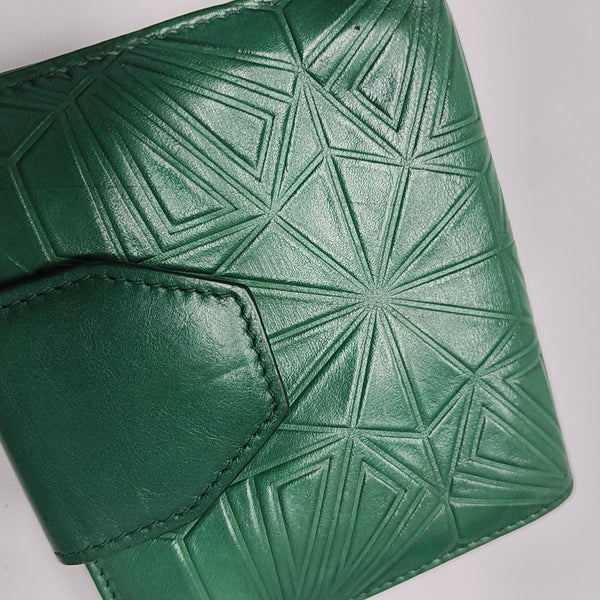 Calfskin Wallet Green