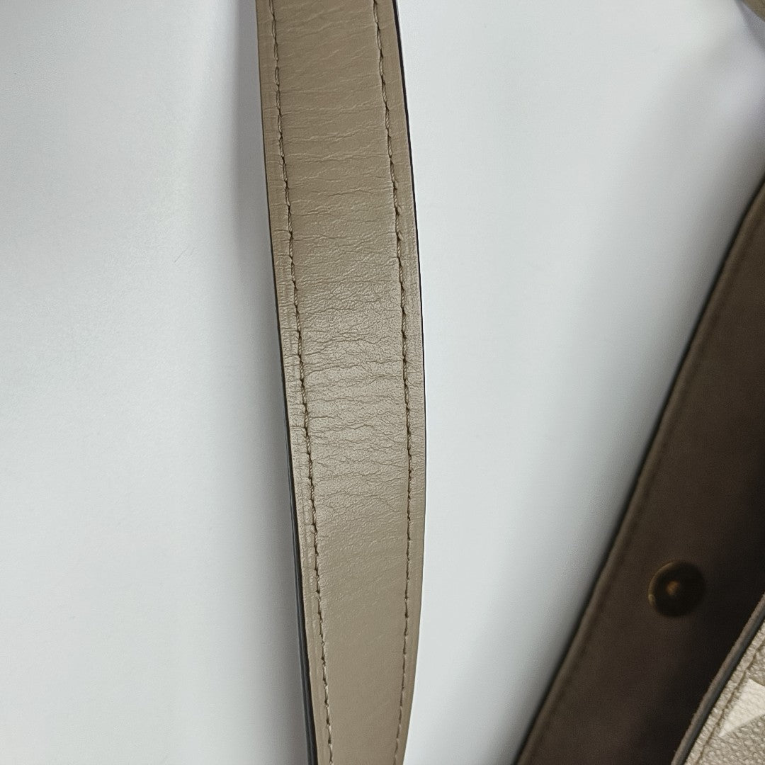 ALL IN BB Monogram Calfskin Gray