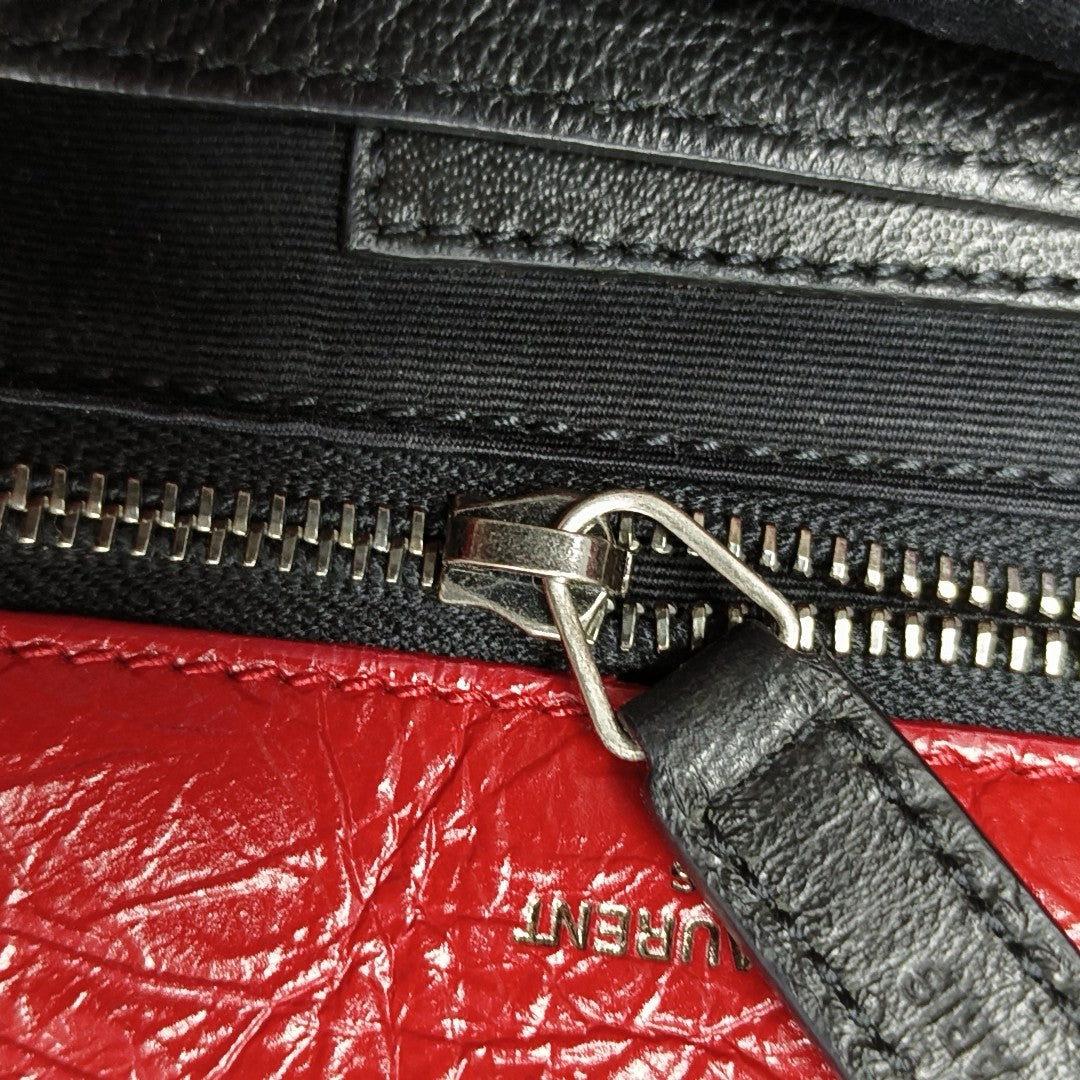 NIKI Medium Quilted Calfskin Red